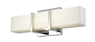 Secord Ac Led LED Vanity in Chrome With Silk Screened Opal Glass (214|DVP25101CH-SSOP)