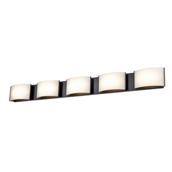 Vanguard Cct LED Vanity in Ebony With Half Opal Glass (214|DVP1799EB-OP)