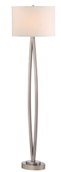 Floor Lamp One Light Floor Lamp in Satin Nickel (41|15000-09)