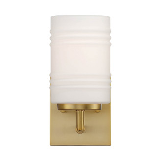 Leavenworth One Light Wall Sconce in Brushed Gold (43|D257M-WS-BG)