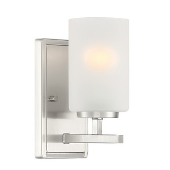 Carmine One Light Wall Sconce in Brushed Nickel (43|D239M-1B-BN)