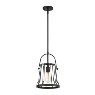 Alba One Light Pendant in Matte Black (43|D234M-10P-MB)