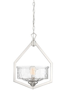 Drake One Light Foyer Pendant in Polished Nickel (43|96350-PN)