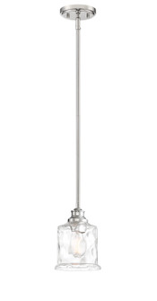 Drake One Light Mini Pendant in Polished Nickel (43|96330-PN)