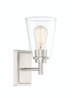 Westin One Light Wall Sconce in Satin Platinum (43|95701-SP)