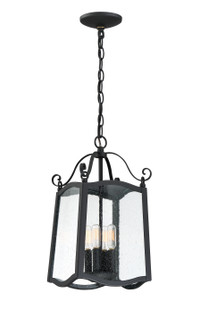 Glenwood Four Light Hanging Lantern in Black (43|94794-BK)