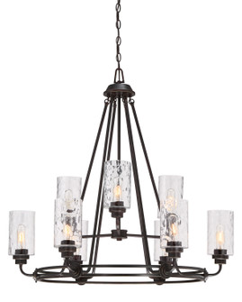 Gramercy Park Nine Light Chandelier in Old English Bronze (43|87189-OEB)