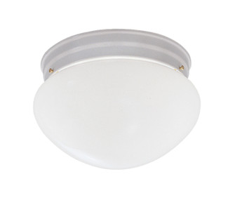 Basic Flushmount Two Light Flushmount in White (43|4732-WH)