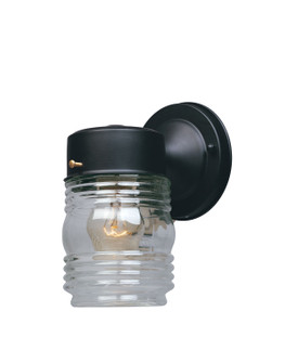 Basic Porch One Light Wall Lantern in Black (43|2061-BK)