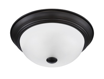 Decorative Flushmount Two Light Flushmount in Oil Rubbed Bronze (43|1257S-ORB-W)