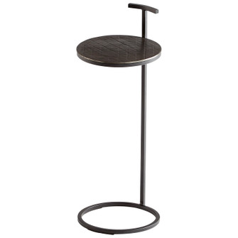 Side Table in Antique Brass And Black (208|10730)