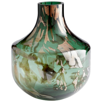 Vase in Green And Gold (208|10492)