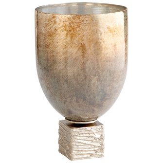 Vase in Nickel And Ocean Glass (208|09770)
