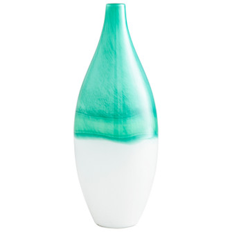 Vase in Turquoise/White (208|09522)