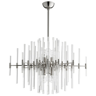 Six Light Pendant in Polished Nickel (208|09255)