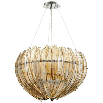 Aerie Nine Light Pendant in Chrome (208|07982)