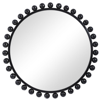 Cyra Mirror in Black With Subtle Silver Undertones (52|09694)