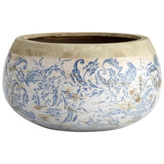 Isela Planter in Blue And White (208|07407)