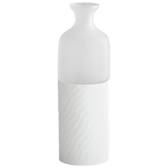 Sereno Vase in Clear And White (208|07368)