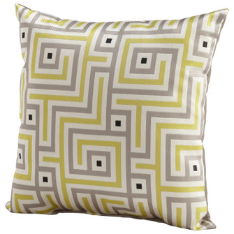 Maze Pillow in Lime Green (208|06516)