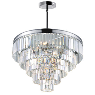Weiss 12 Light Chandelier in Chrome (401|9969P24-12-601)