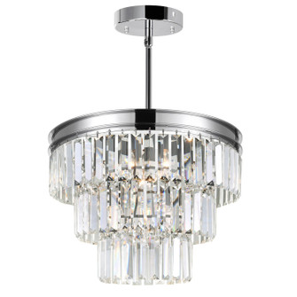 Weiss Five Light Chandelier in Chrome (401|9969P18-5-601)