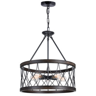 Amazon Five Light Chandelier in Gun Metal (401|9966P23-5-242-A)