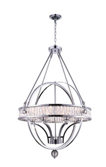 Arkansas Six Light Chandelier in Chrome (401|9957P30-6-601)