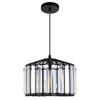Alethia One Light Pendant in Black (401|9942P10-1-101-C)