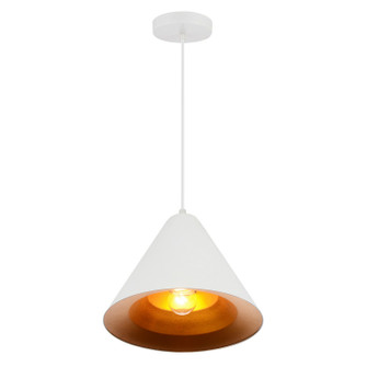 Keila One Light Pendant in Matte White (401|9666P10-1-142)