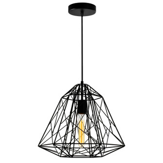 Bagheera One Light Pendant in Black (401|9625P16-1-101)