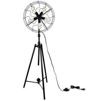 Pamela Five Light Floor Lamp in Black (401|9606F20-5-101)