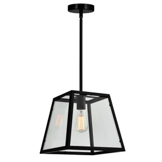 Alyson One Light Mini Pendant in Black (401|9601P12-1-101)