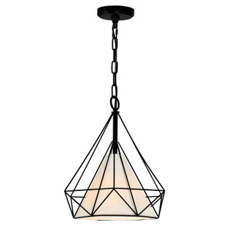 Diamond One Light Pendant in Black (401|9600P15-1-101)