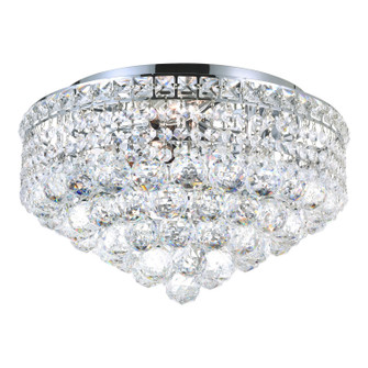 Luminous Five Light Flush Mount in Chrome (401|8002C16C)