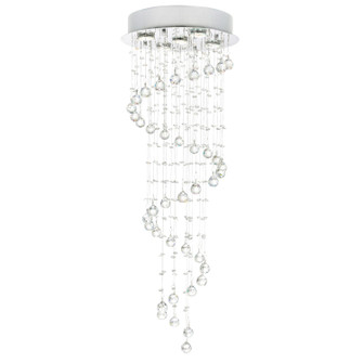 Spiral Five Light Flush Mount in Chrome (401|6603C14C)