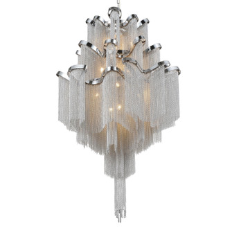 Daisy 17 Light Chandelier in Chrome (401|5650P24C-15L)