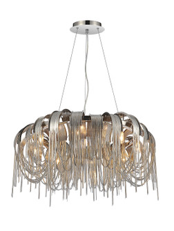 Shirley Eight Light Chandelier in Chrome (401|5637P32C)