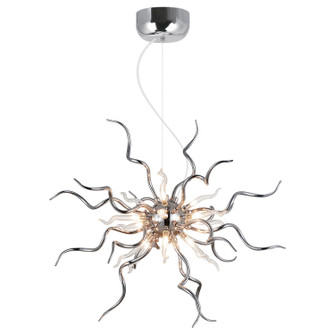 Twist LED Chandelier in Chrome (401|5573P23C-R)