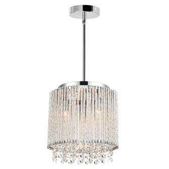 Claire Three Light Mini Pendant in Chrome (401|5535P10C-R)
