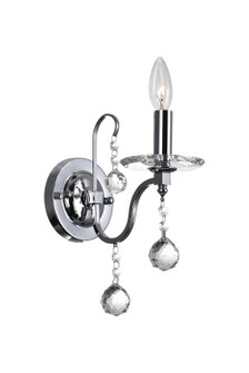 Valentina One Light Wall Sconce in Chrome (401|5507W5C-1)