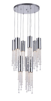 Extended Nine Light Pendant in Chrome (401|5081P20C-R)