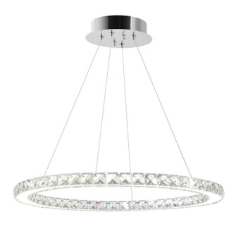 Ring LED Chandelier in Stainless Steel (401|5080P24ST-R)