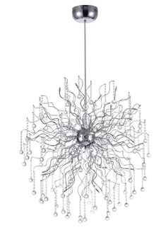 Cherry Blossom LED Chandelier in Chrome (401|5066P35C)