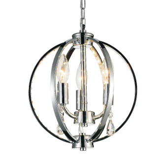 Abia Three Light Mini Pendant in Chrome (401|5025P10C-3)