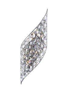 Chique Four Light Wall Sconce in Chrome (401|5021W7B-R(C))