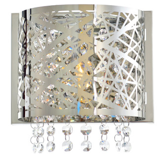 Eternity One Light Bathroom Sconce in Stainless Steel (401|5008W7ST-R-1)