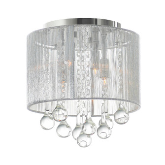 Water Drop Four Light Flush Mount in Chrome (401|5006C10C-R (S))