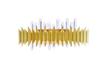 Cityscape Seven Light Wall Sconce in Satin Gold (401|1247W24-7-602)
