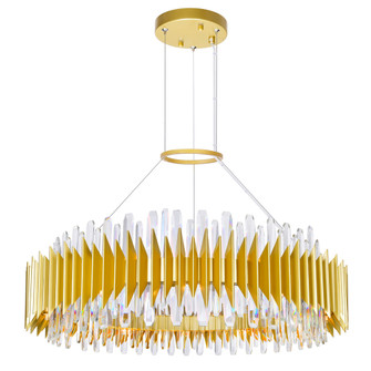 Cityscape 24 Light Chandelier in Satin Gold (401|1247P39-24-602)
